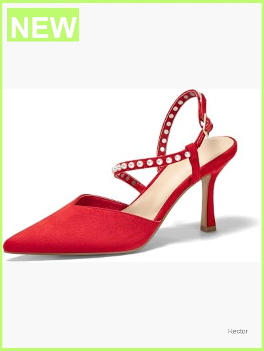 Pearl High Heels Closed Pointed Toe Wedding Bride Dress Shoes Ankle Strap Satin